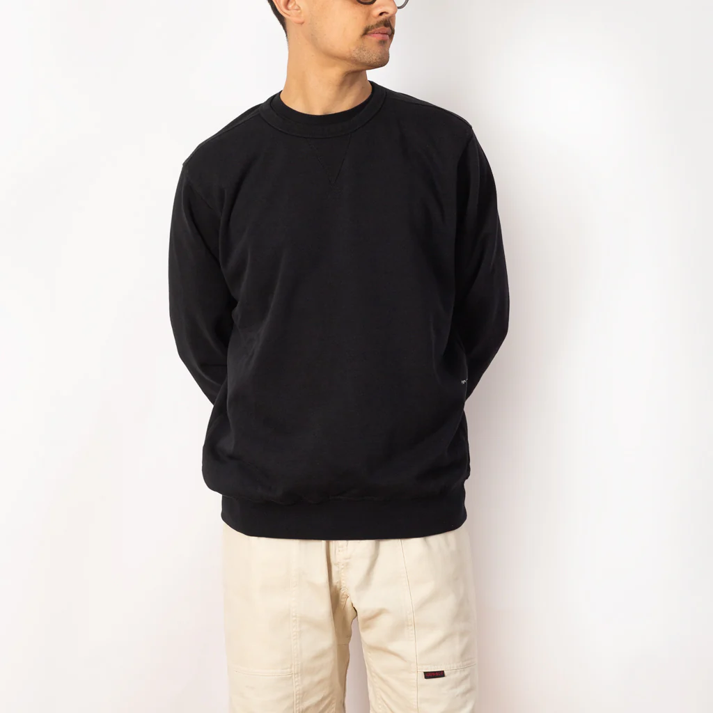 Pop Logo Crewneck Sweatshirt - Black - Image 3