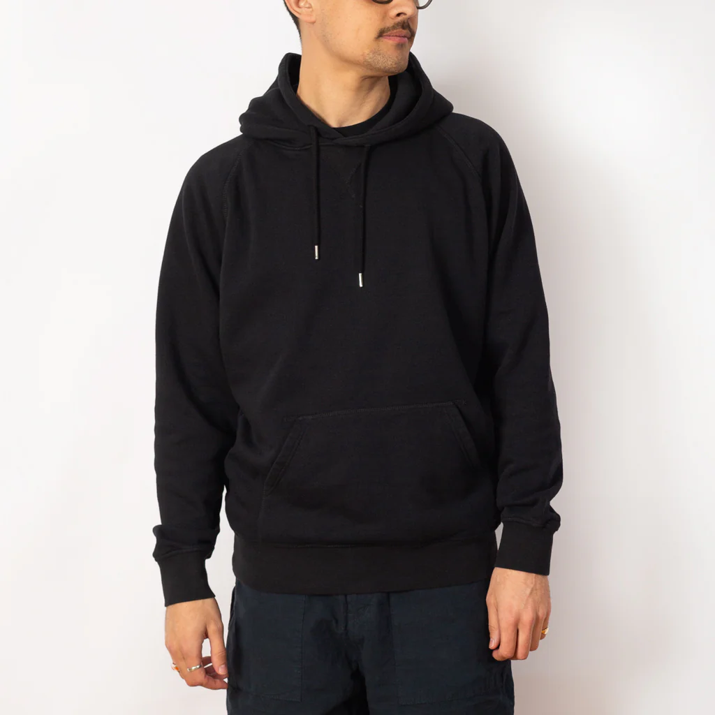 Pop Logo Hooded Sweat - Black - Image 4