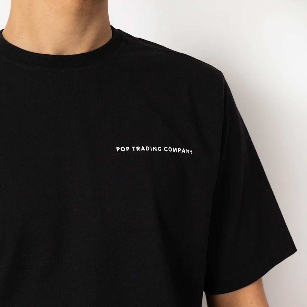 Pop Logo T-Shirt - Black - Image 5