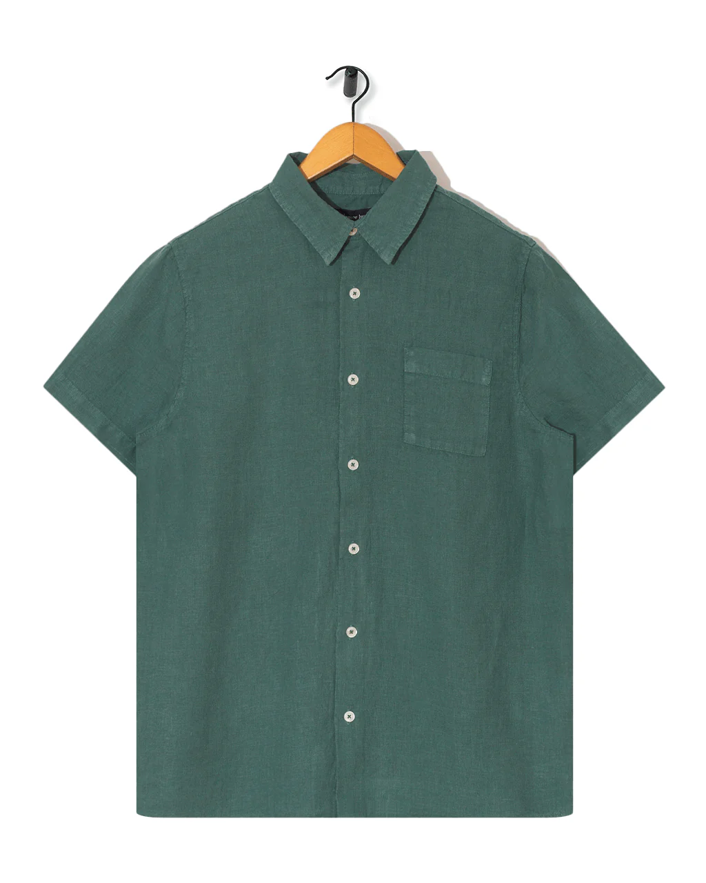 Catamaran Shirt - Dark Ivy Linen - Image 8