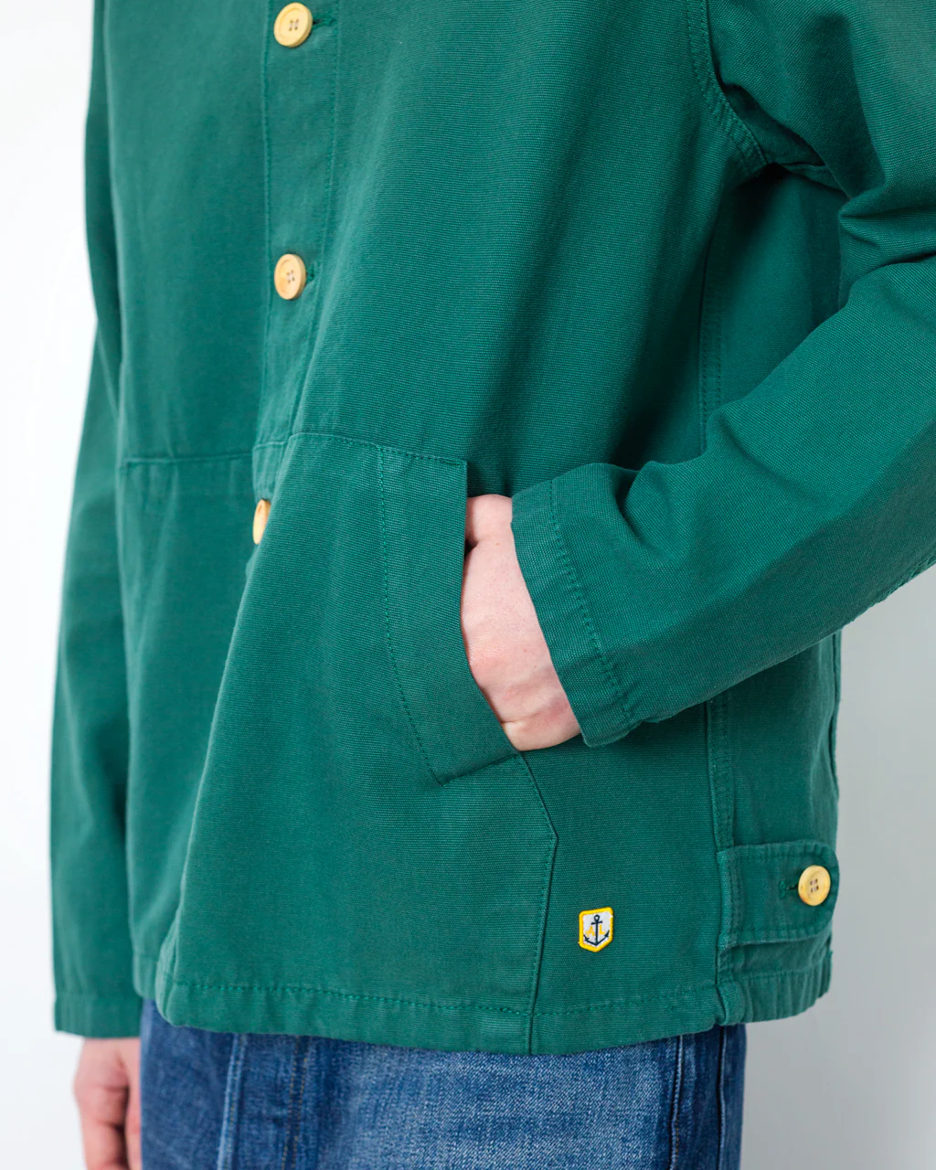 Fisherman Jacket - Dark Ivy - Image 6