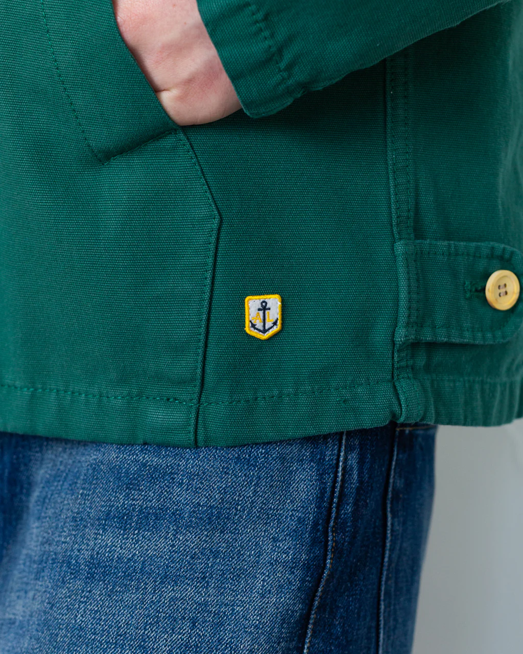 Fisherman Jacket - Dark Ivy - Image 7