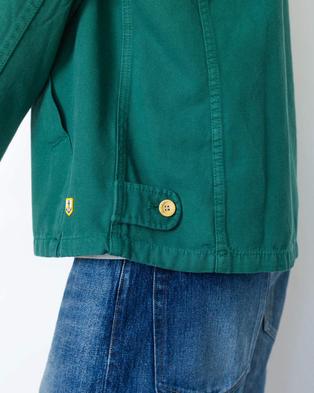 Fisherman Jacket - Dark Ivy - Image 8