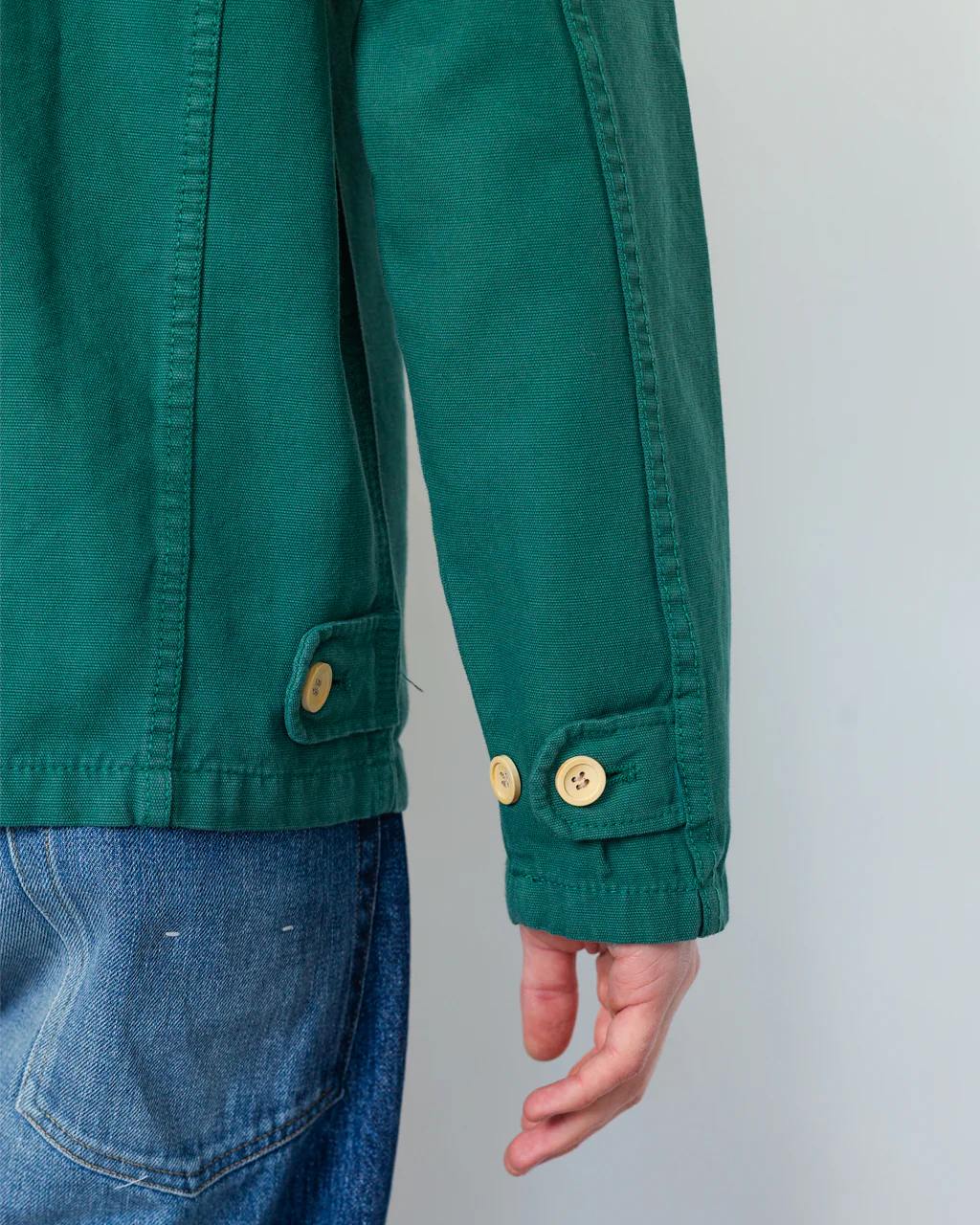 Fisherman Jacket - Dark Ivy - Image 9