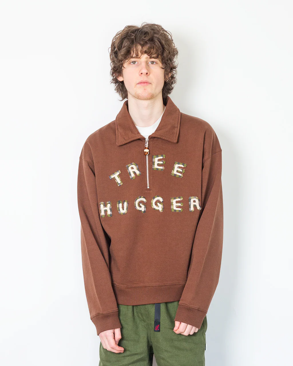 Geo Pullover - Brown Tree Hugger - Image 3