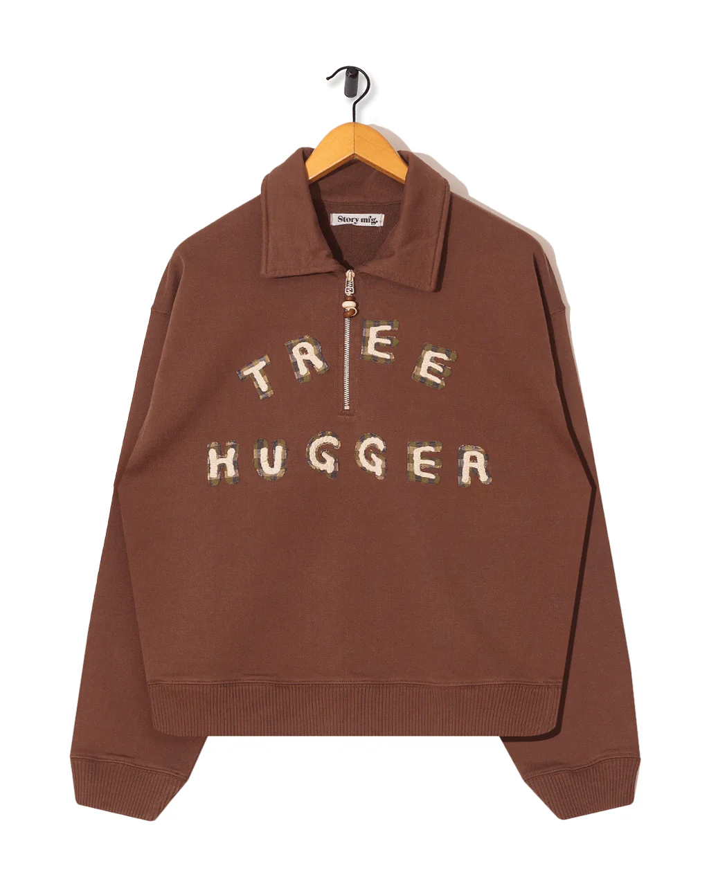 Geo Pullover - Brown Tree Hugger - Image 9