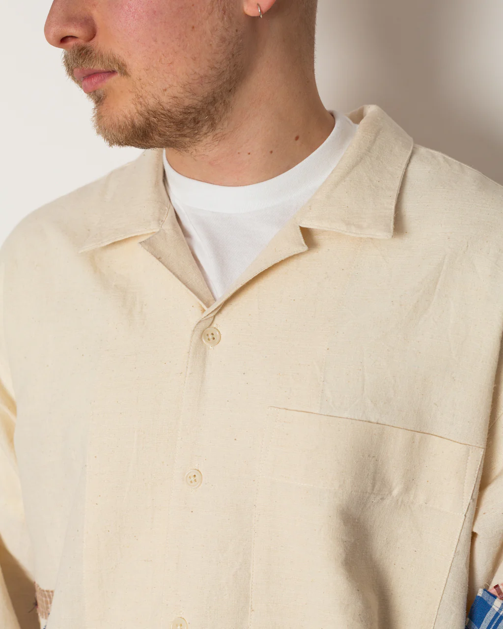 Greetings Shirt - Peace Patchwork - Image 5