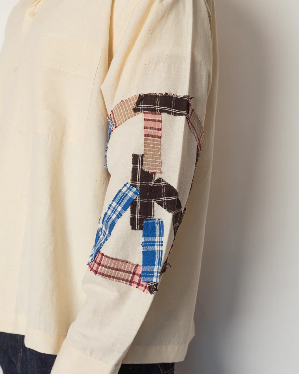 Greetings Shirt - Peace Patchwork - Image 6