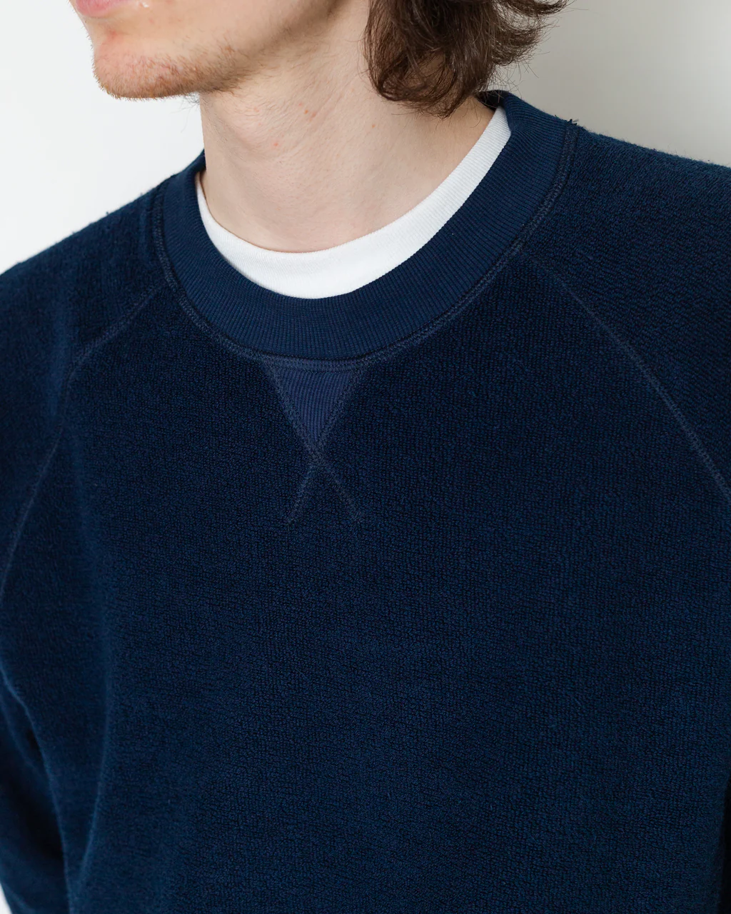 Heritage Raglan Sweatshirt - Marine Deep - Image 4