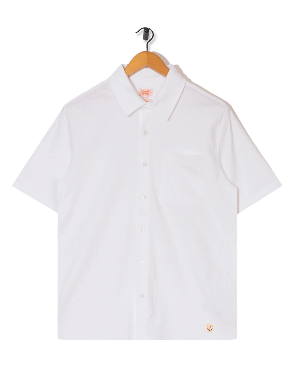 Seersucker Shirt - Blanc - Image 6