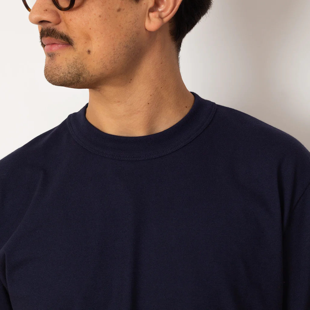 Heritage T-Shirt - Navy - Image 4