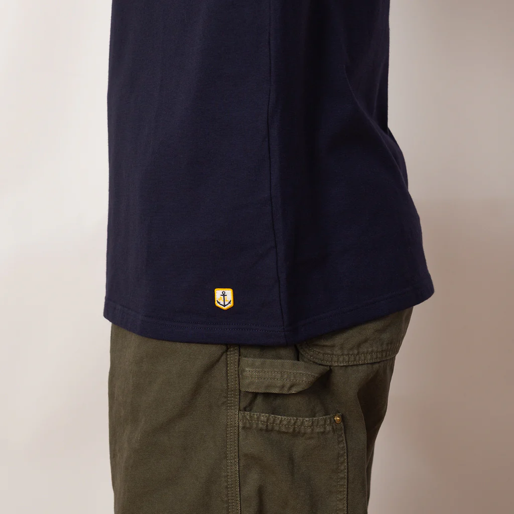 Heritage T-Shirt - Navy - Image 6