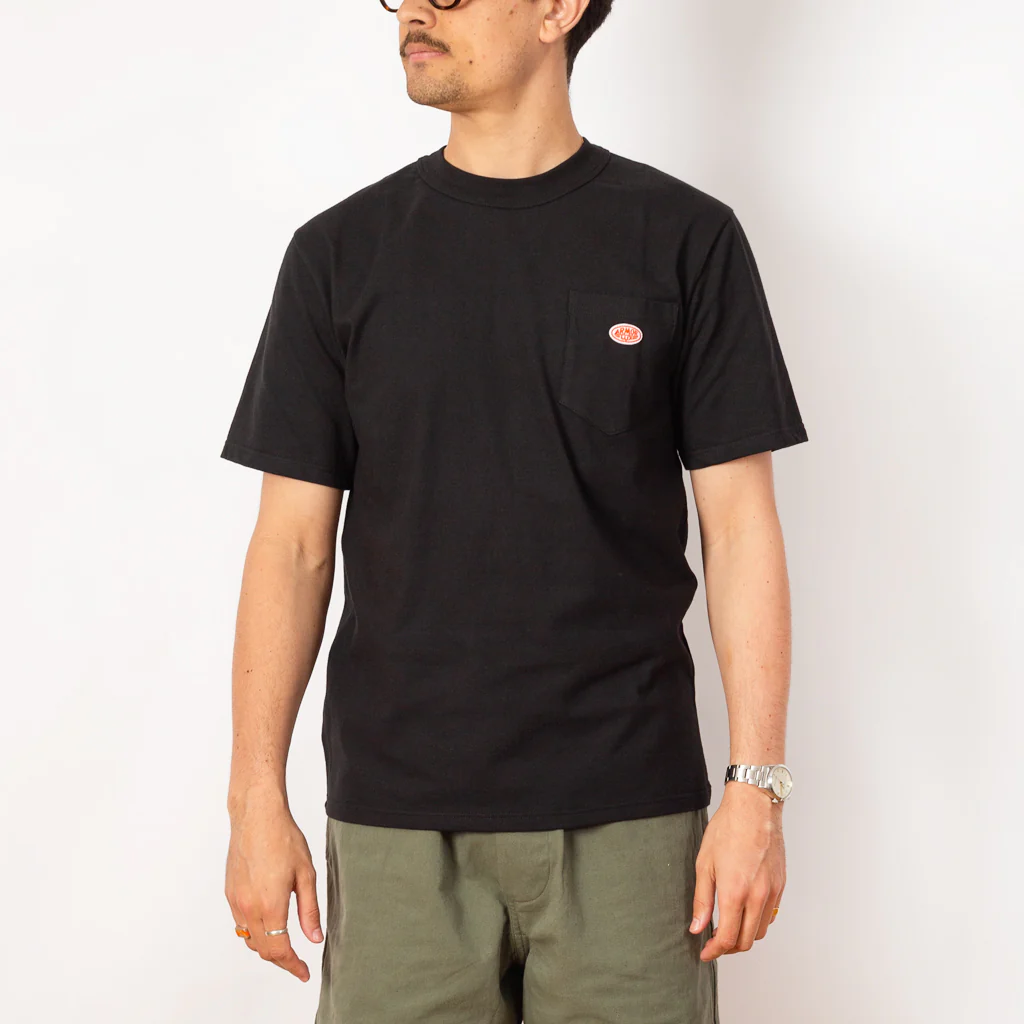 Heritage Pocket T-Shirt - Black - Image 3