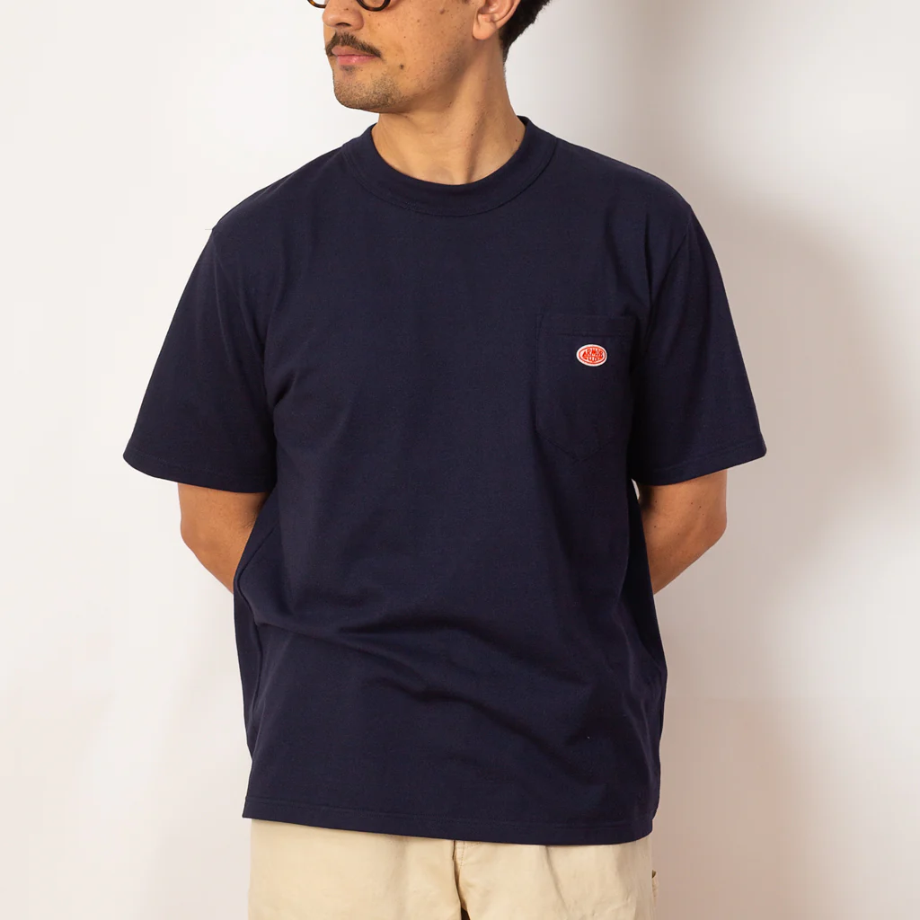 Heritage Pocket T-Shirt - Navy - Image 3