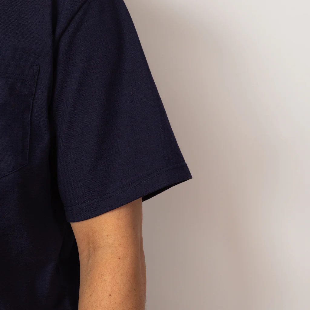Heritage Pocket T-Shirt - Navy - Image 6