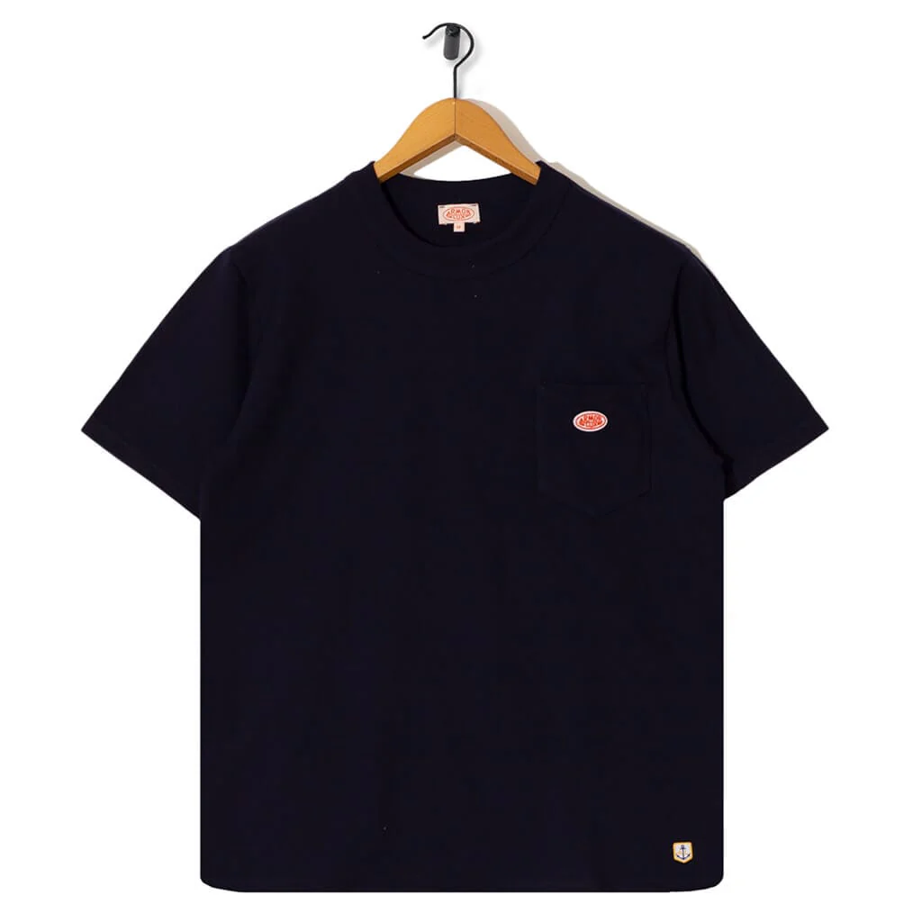 Heritage Pocket T-Shirt - Navy - Image 8