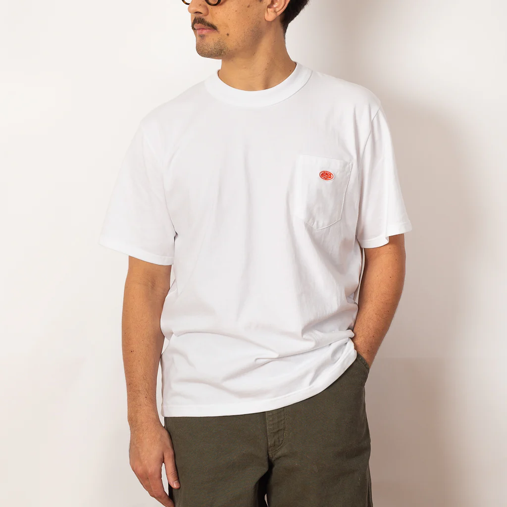 Heritage Pocket T-Shirt - White - Image 3