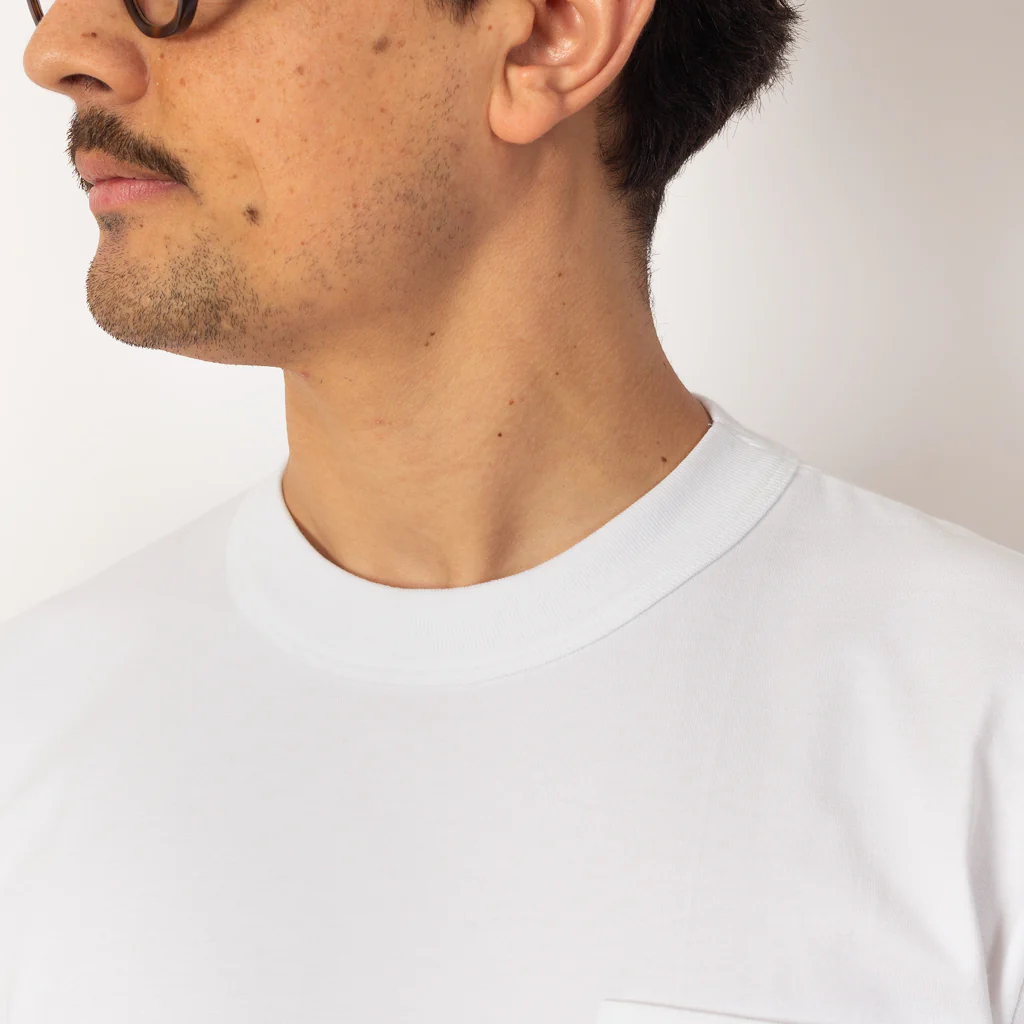 Heritage Pocket T-Shirt - White - Image 4