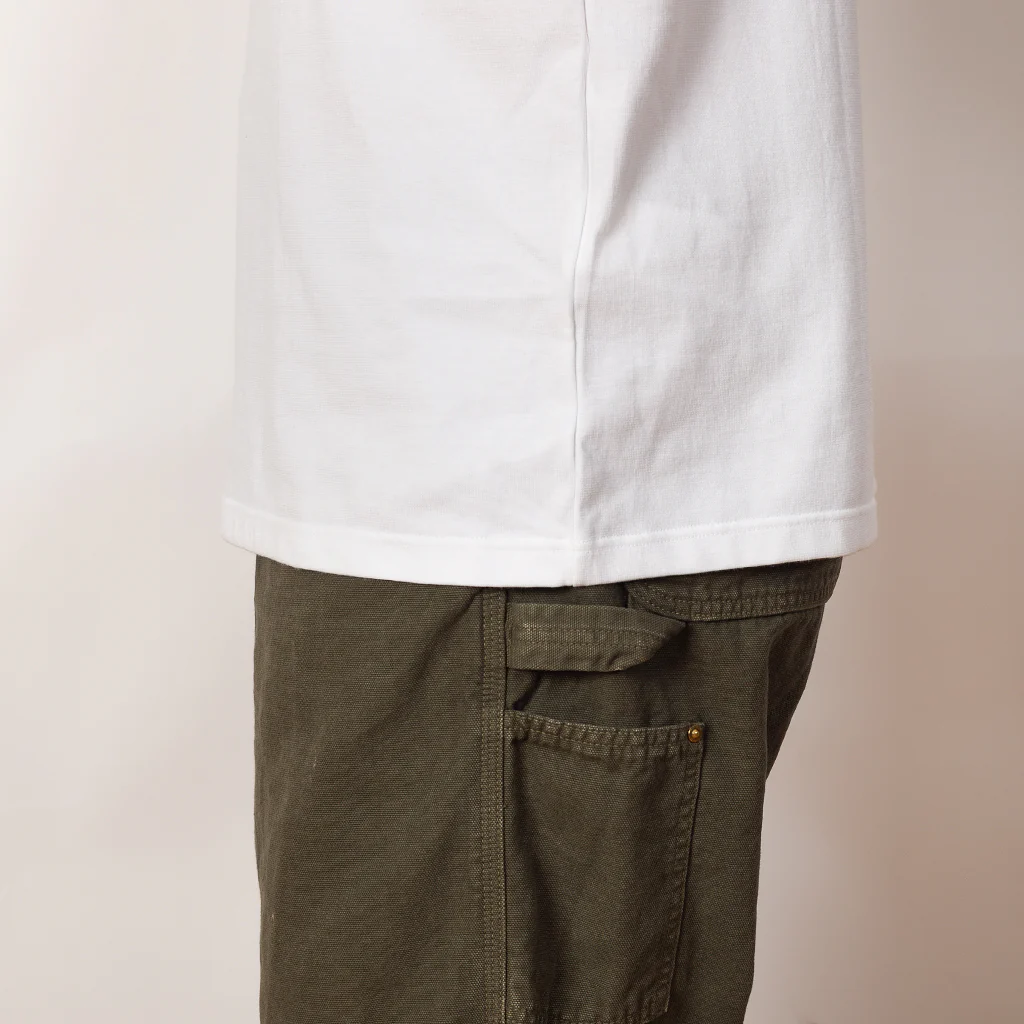 Heritage Pocket T-Shirt - White - Image 6